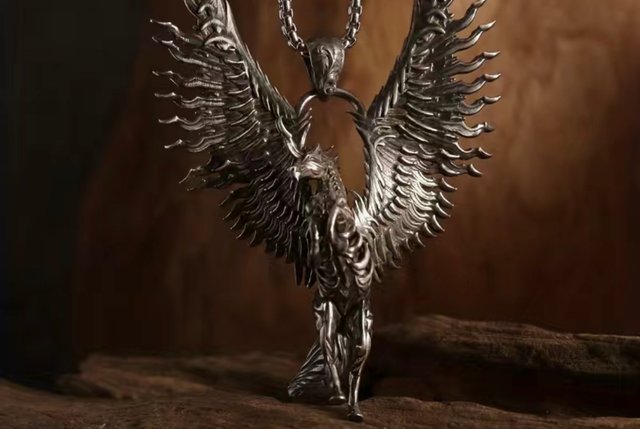 Pegasus Silver Pendant Necklace.jpg