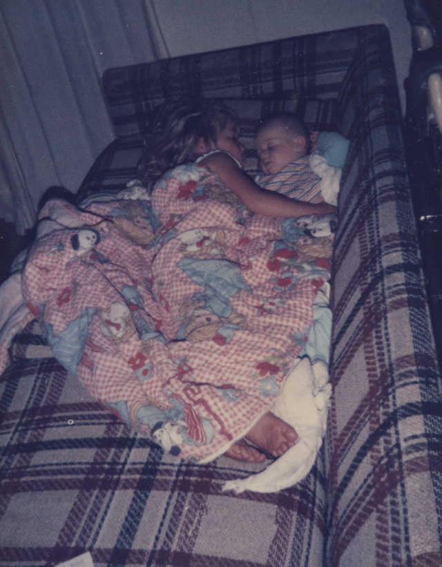 1985 Joey Arnold & Katie 05 Sleeping Couch Together.png
