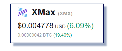stephenkendal steem blockchain cryptocurrency XMax