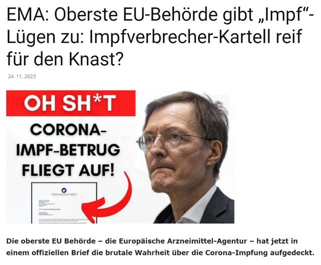 EMA Oberste EU-Behörde gibt Impf-Lügen zu Impfverbrecher-Kartell reif für den Knast.jpg