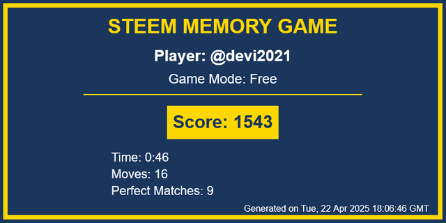 Game Result