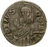 medieval quattrino coin 14th century.jpg