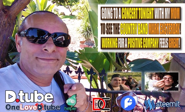 Plans to a see Concert Tonight - Mark Easterday Country Band in Monrovia California - Working for a Positive Company Feels Amazing.jpg