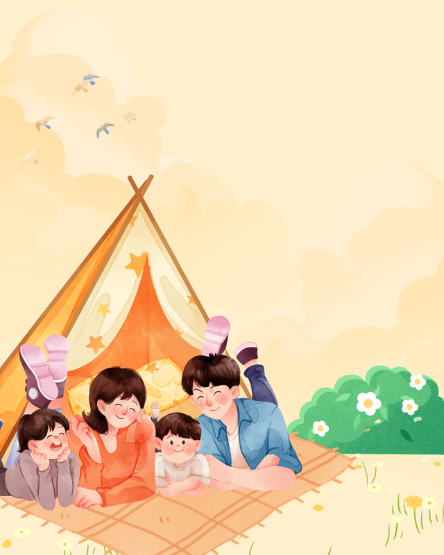 Yellow Playful Cute Illustrative. International Day of Families Instagram Post .png