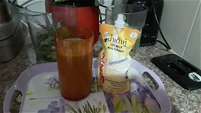 Passion Fruit Juice + Soy Milk Recipe!