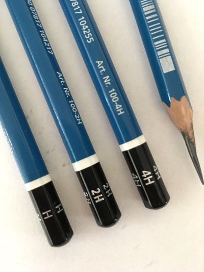 Prismacolor - Graphite Pencil: 2B Tip, 2H Tip, Extra Soft & HB Tip