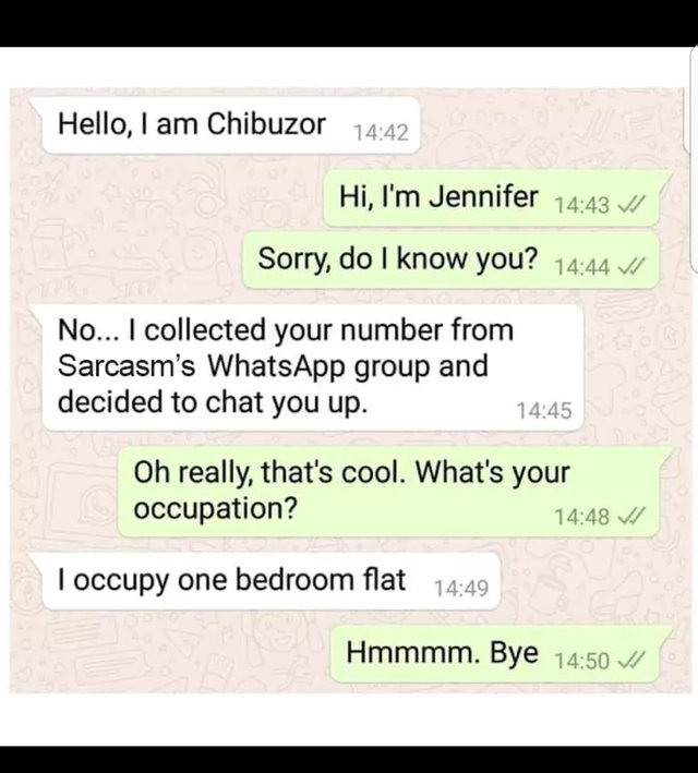 Chat hello funny 20 Ridiculously