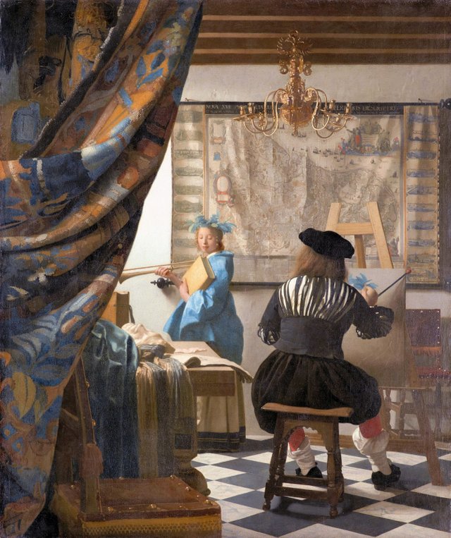 Netherlands ArtSmart Vermeer Art of Painting via Wiki.jpg