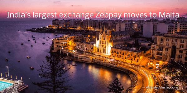 India’s largest exchange Zebpay moves to Malta.png