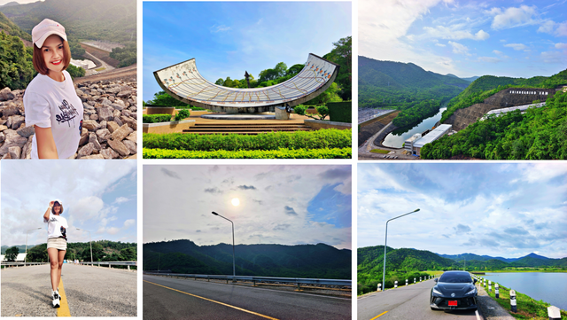 ☀️ My Early Morning Escape at Srinagarind Dam, Kanchanaburi🇹🇭🚘