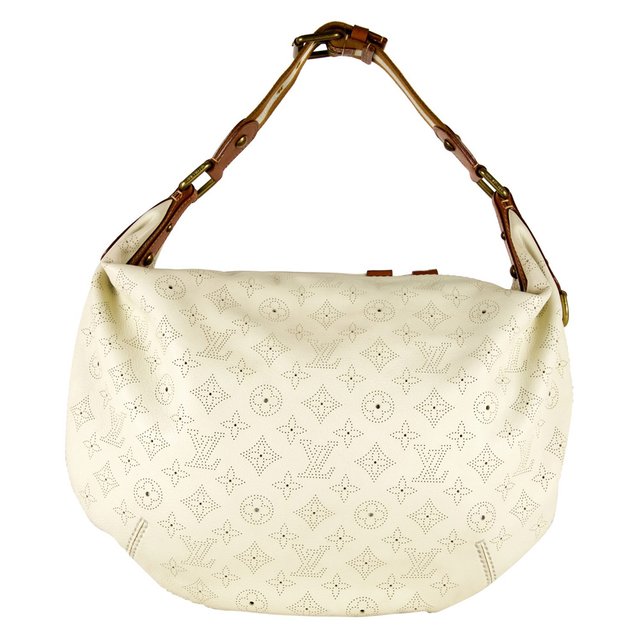 LOUIS VUITTON LIMITED EDITION PERFORATED WHITE LEATHER ONATAH HOBO GM.jpg