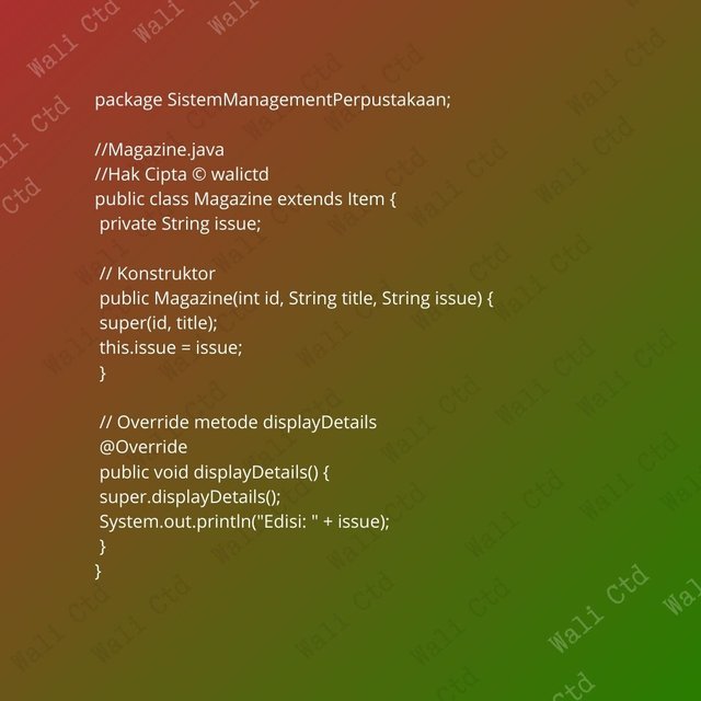 package laptopwalictd; public class Laptop { private String merek; private double harga; Konstruktor untuk menginisialisasi atribut public Laptop(String merek, double harga) { this.merek = merek; (19).jpg