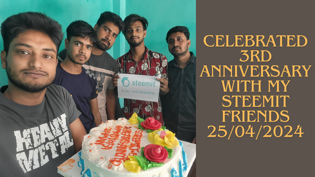 Celebrated 3rd anniversary with my steemit friends 25042024(1).png