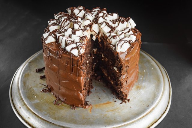 Rich and Dark Hot Cocoa Triple Layer Cake (Vegan)-6.jpg