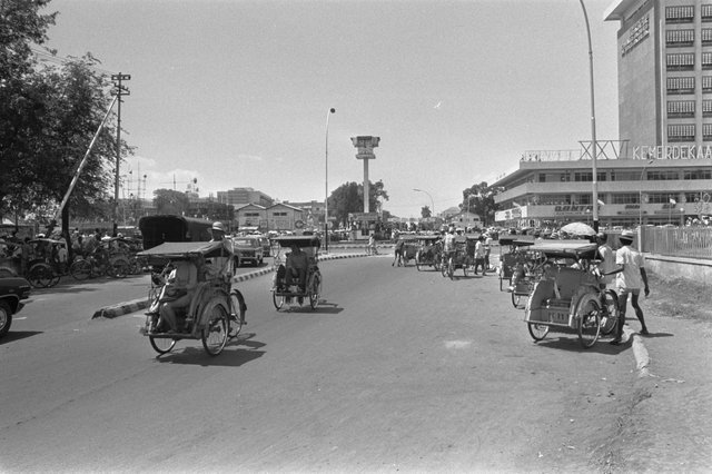 Becak di Jakarta, 1971. Joost Evers-Anefo. II.jpg