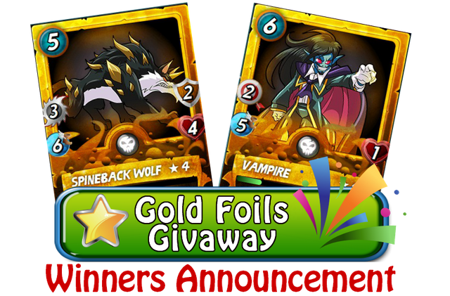 golf foils giveaway winners announcement.png