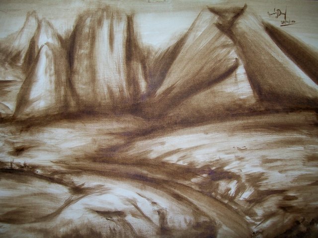 paisaje montañoso en sepia, mixta, 35x50  008.jpg