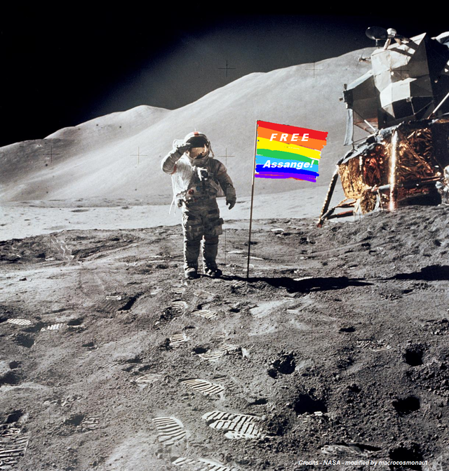 Somewhere over the rainbow Free Assange.png