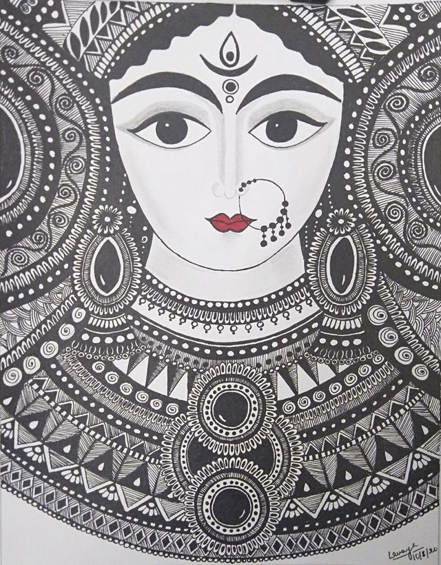 Durga Drawings for Sale - Fine Art America