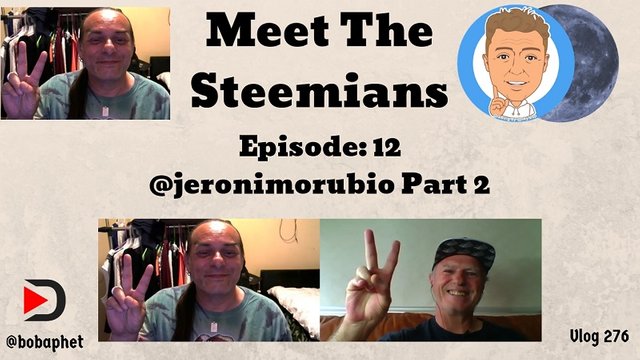 276 Meet The Steemians - Episode 12 - @jeronimorubio Part 2 Thm.jpg