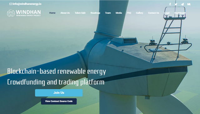 WINDHAN ENERGY - Renewable Green Energy Platform Based on Blockchain Technology