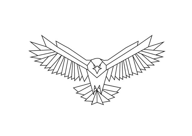 geometric eagle