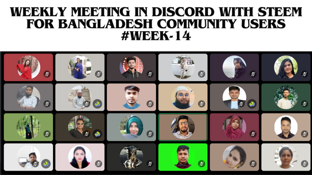 Weekly meeting in discord with Steem for Bangladesh community users #week-9(1).png