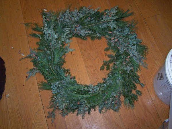 Making Wreaths - Rick's 1st wreath crop December 2019.jpg