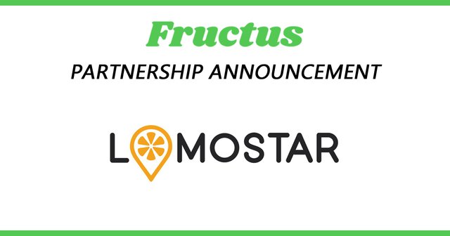 Fructus blockchain Partnership announcement LoMoStar.jpg