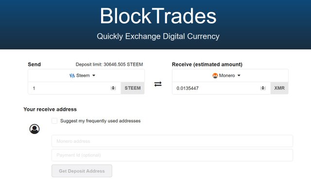 Blocktrades - Adds Steem and SBD pairs with Monero XMR.jpg