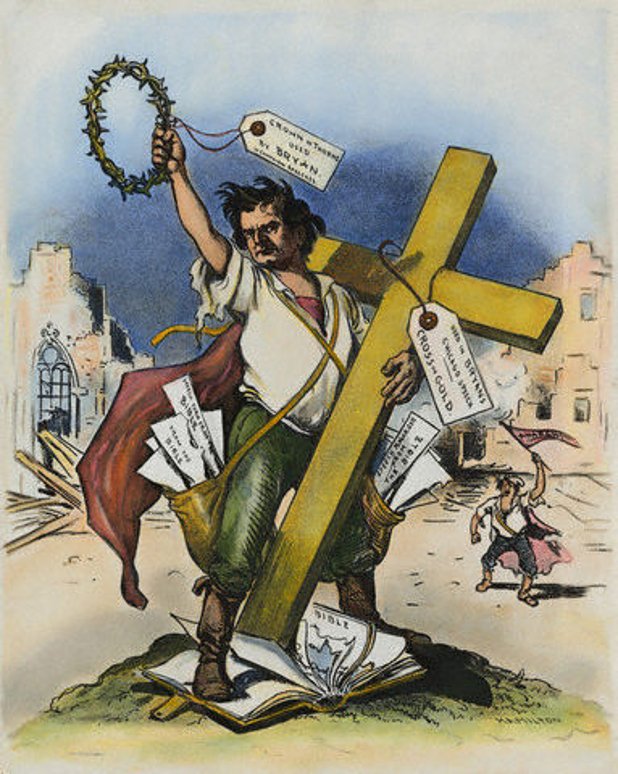 Cross of gold_speech_cartoon Grant Hamilton Judge Magazine 1896 public.jpg