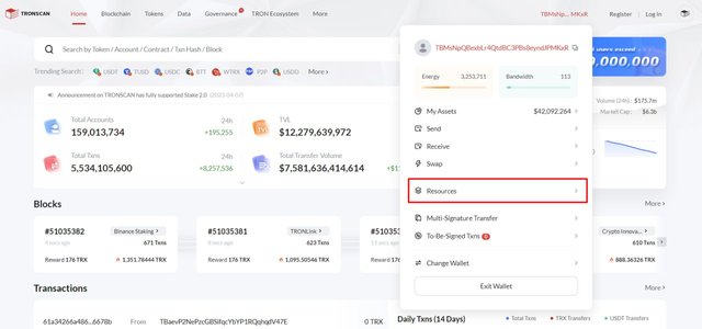 Tron Energy FAQ :: How to unstake my TRX?