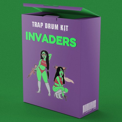 Invaders - Free Trap Drum Kit by VILARCORP.jpg