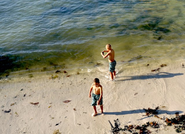 Boys on a Beach.JPG