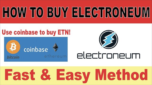 How To Purchase Bitcoin To Buy Electroneum Etn With Coinbase - 