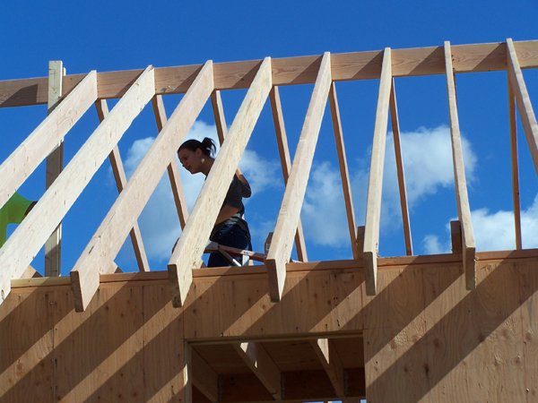 Construction - Arissa in rafters crop October 2019.jpg