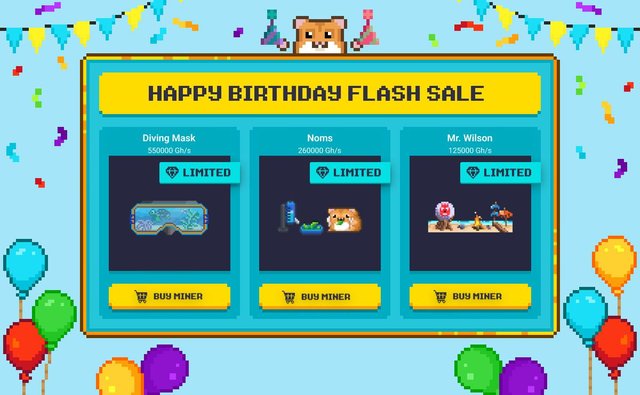 Happy B-day Sales