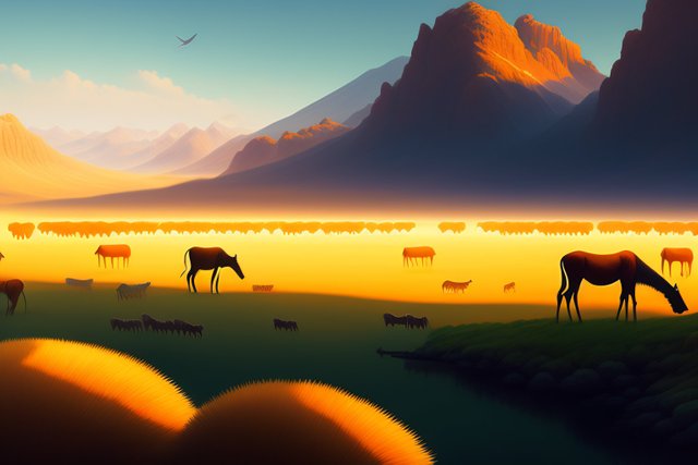 surreal Illustration of a herd of lots of animals (1).jpg