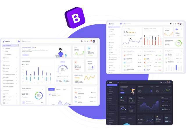 Bootstrap Admin Template by ThemeSelection