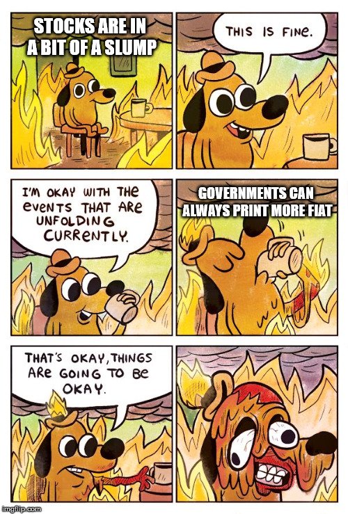 Everything Is Fine With Stocks Today Meme Steemit