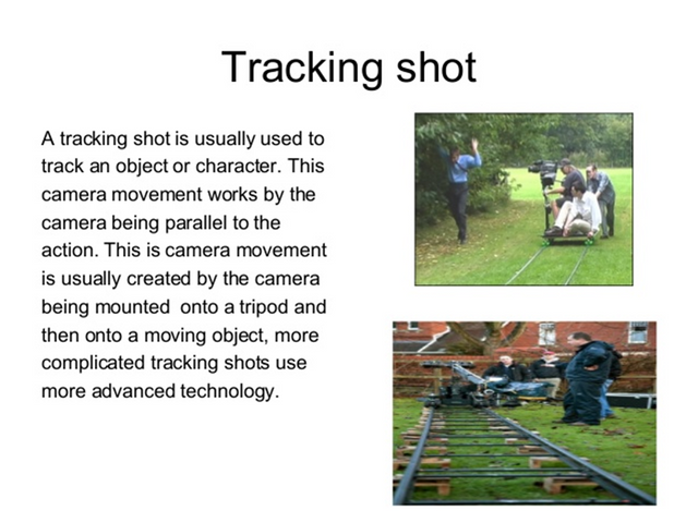 tracking camera movement