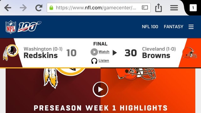 the nfl website