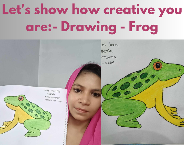 Let's show how creative you are- Drawing - Frog.png