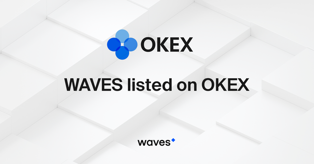 WAVES listed on OKEX