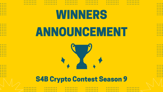 thumbnail Winners Announcement S4B Crypto Contest Season 9.png