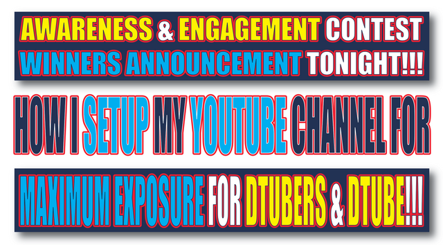 Awareness & Engagement, Setting Up My YouTube Channel.png
