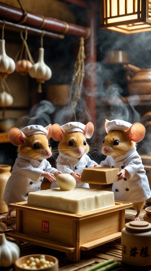 Leonardo_Phoenix_10_Three_tiny_golden_mice_one_with_a_big_blac_0.jpg