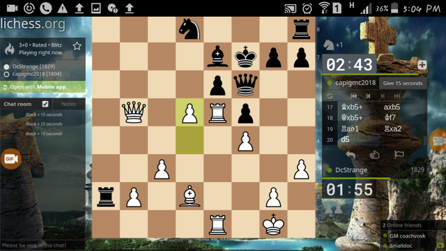 Lichess : Requesting for 15seconds — Steemit