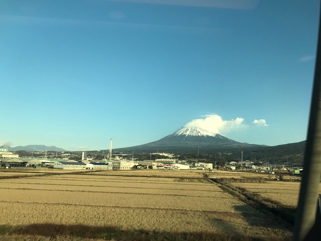 Mt.Fuji from Shinkansan to Tokyo