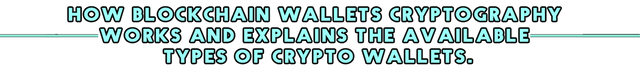 How Blockchain Wallets CryptoGraphy works and explains the available types of Crypto Wallets..png